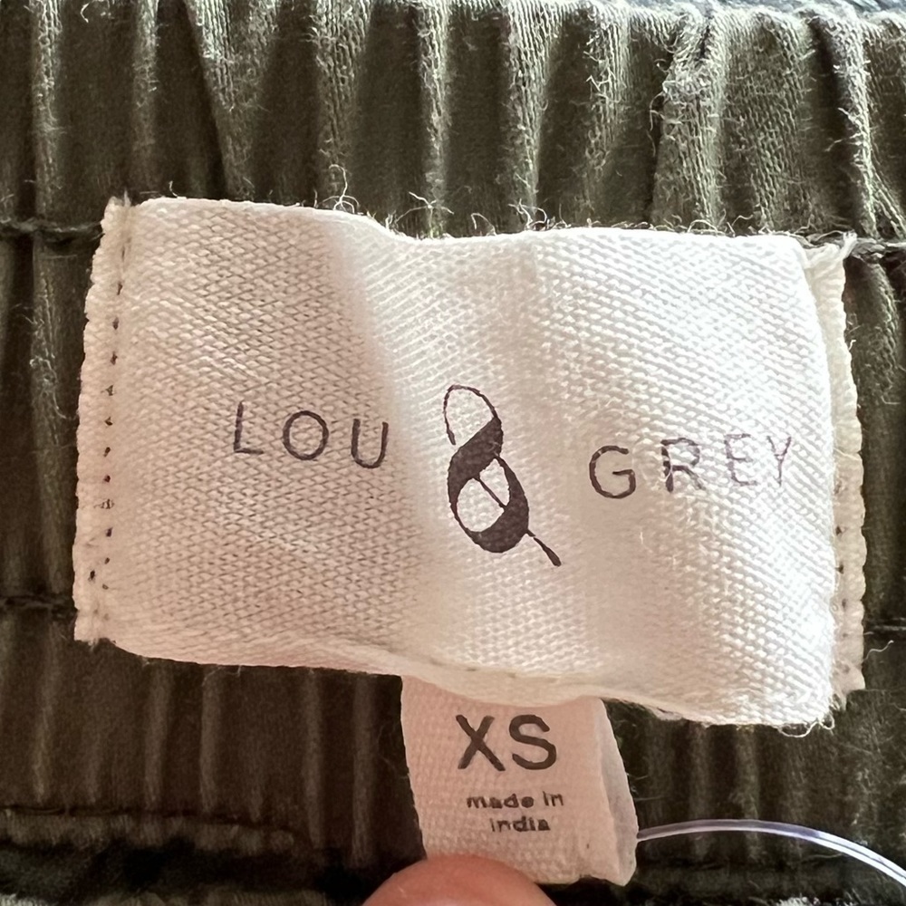 Lou & Grey pants green new nwt casual XS - Picture 8 of 8